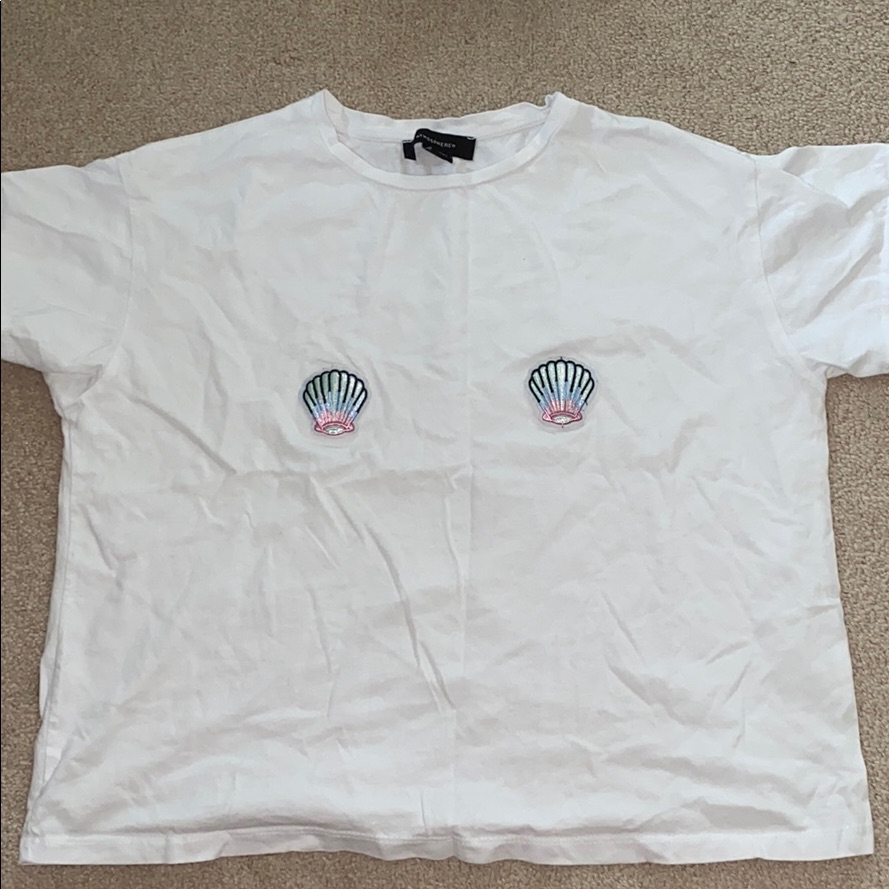 Seashell White Tee